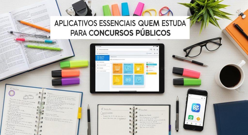 Aplicativos essenciais para concurseiros Aplicativos Essenciais para Quem Estuda para Concursos