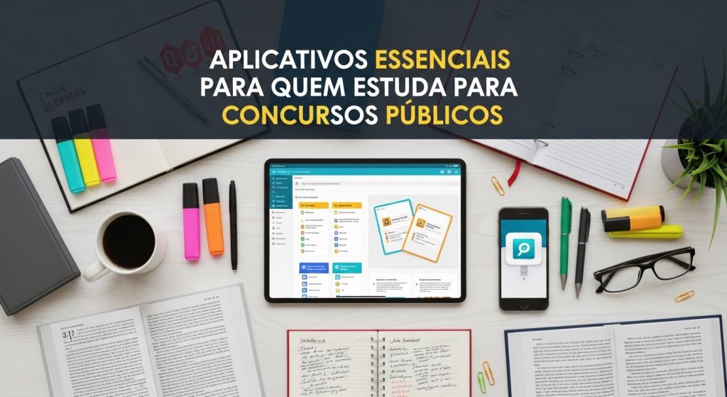 Aplicativos essenciais para concurseiros