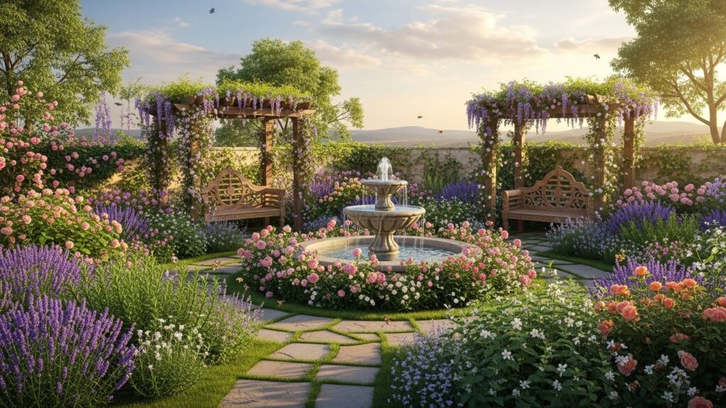 Jardim Aromático em Cada Estação