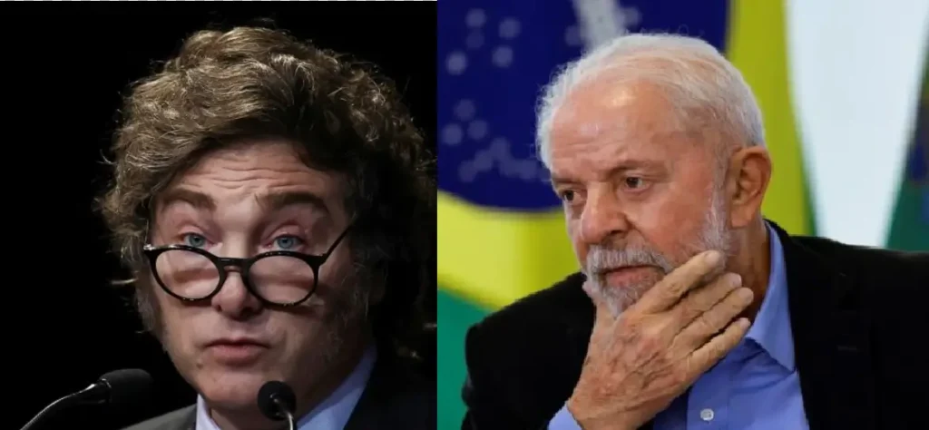 Cumprimento formal entre Lula e Milei contrasta com acolhimento caloroso a Peña na Cúpula do Mercosul