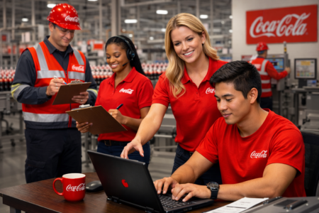 Coca-Cola confirma mais de 200 vagas com processos seletivos até o início de 2026