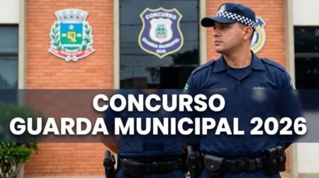 Prazo para inscrição em diversos concursos de Guarda Municipal termina nesta quinta-feira, 26