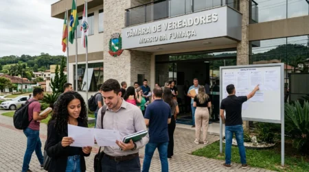 Câmara de Morro da Fumaça retoma concurso público após duas décadas e agenda provas para maio de 2026