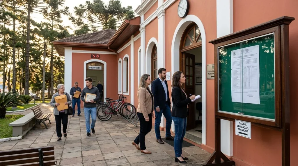Concurso Três Barras SC 2026: inscrições a partir de abril, salários chegam a R$ 9,2 mil