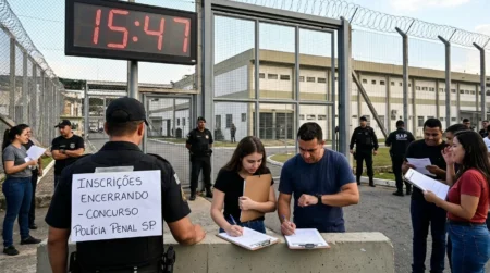 Últimas horas para garantir inscrição no concurso da Polícia Penal de São Paulo com 1.100 vagas e salário de R$ 4,6 mil