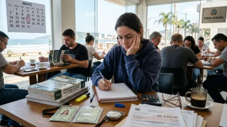 Câmara de Balneário Piçarras (SC) lança concurso público com salários de até R$ 6,3 mil e prova marcada para maio de 2026