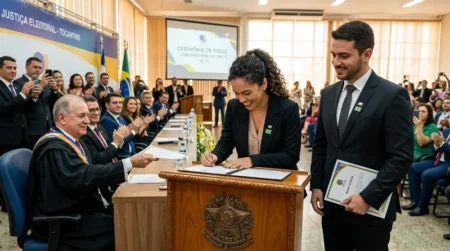 TRE-TO empossa primeiros aprovados do concurso 2025 e reforça atendimento no interior