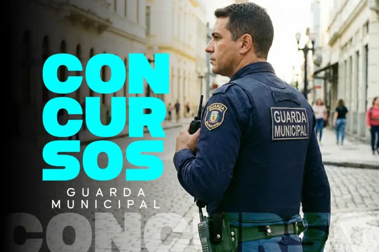 Dois concursos para Guarda Municipal abrem inscrições e somam mais de 600 vagas