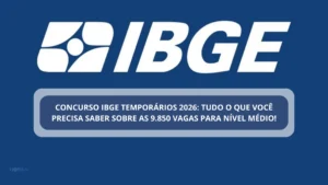 concurso IBGE 2026