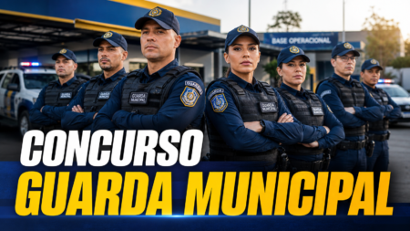 Reta final para o concurso da Guarda Municipal: 40 vagas exigem apenas ensino médio