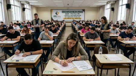 Concurso IPE Prev RS oferece 121 vagas e salários de até R$ 10 mil no Rio Grande do Sul