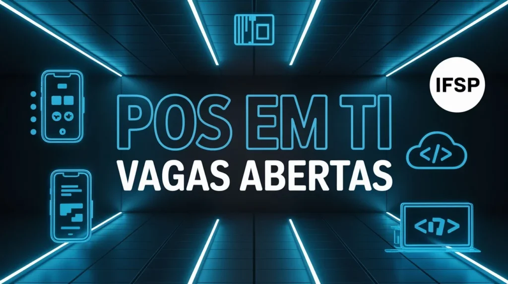 IFSP divulga seleção para curso gratuito de especialização em Desenvolvimento de Sistemas em Barretos