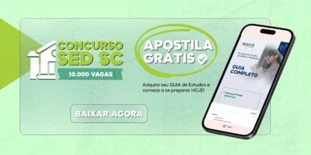 Concurso SED SC: reta final para 10 mil vagas na Educação atrai mais de 100 mil inscritos