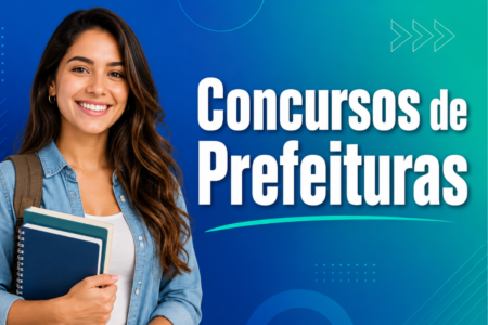 Concursos de prefeituras abrem mais de 400 vagas com salários de até R$ 21,7 mil pelo Brasil
