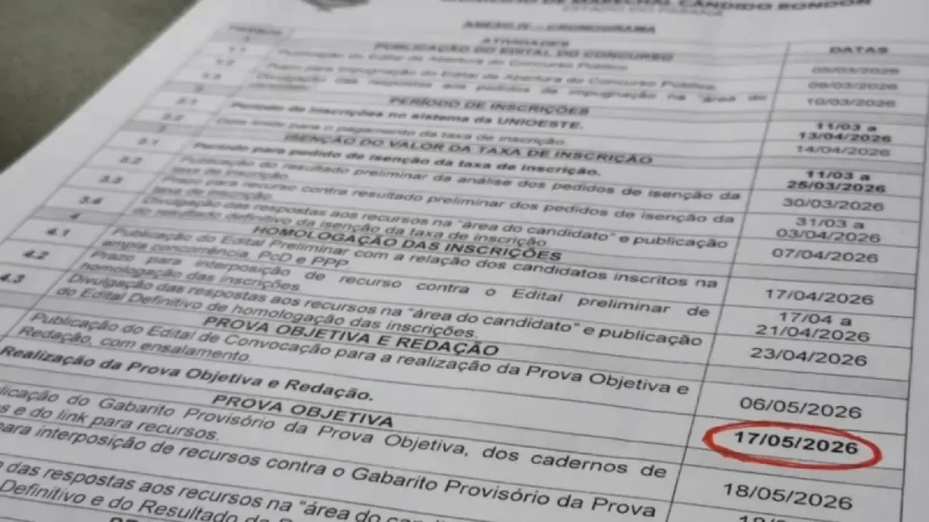 Concursos públicos abertos em 18/05/2026 reúnem 29 editais e salários de até R$ 35,8 mil