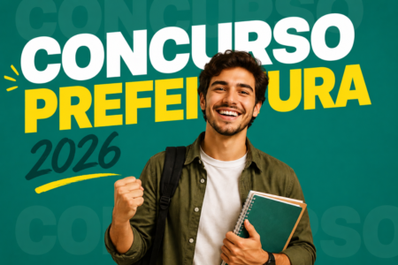 Prefeitura anuncia concurso com mais de 800 vagas e salários que chegam a R$ 6,1 mil