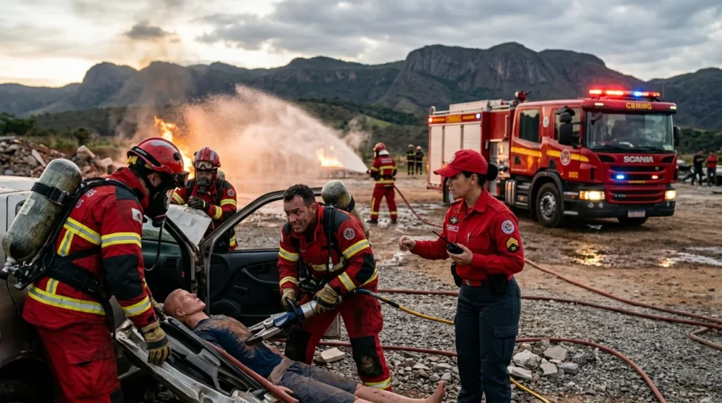 Concursos de Bombeiros 2026: vagas em Alagoas e Minas Gerais pagam até R$ 11,5 mil