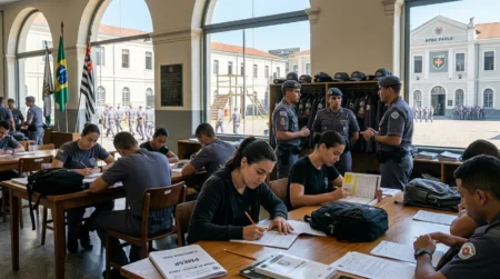 Concurso PM SP 2026 abre 200 vagas para aluno-oficial com salário de R$ 5,4 mil