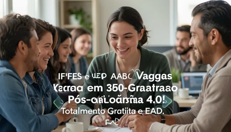 Pós-Graduação Gratuita em Indústria 4.0: Como Conquistar uma das 350 Vagas EAD do IFES e UAB
