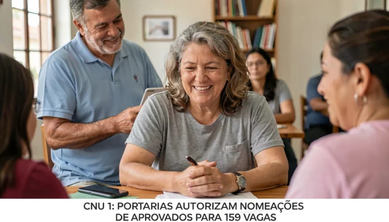 Nomeações no CNU 1: 159 Vagas Autorizadas para Aprovados em Concursos Públicos