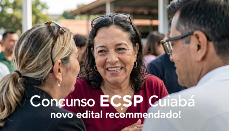 Concurso ECSP Cuiabá: novo edital recomendado para vagas em hospitais públicos