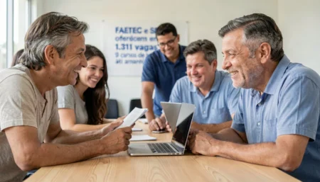 FAETEC e SENAI oferecem 1.311 vagas gratuitas em 9 cursos de tecnologia no RJ até amanhã FAETEC e SENAI oferecem 1.311 vagas gratuitas em 9 cursos de tecnologia no RJ até amanhã