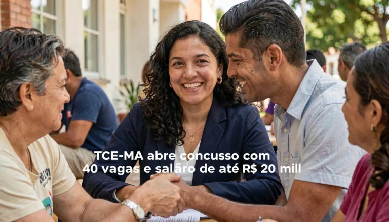 Concurso TCE-MA 2026: como garantir uma das 40 vagas com salário de até R$ 20 mil Concurso TCE-MA 2026: como garantir uma das 40 vagas com salário de até R$ 20 mil